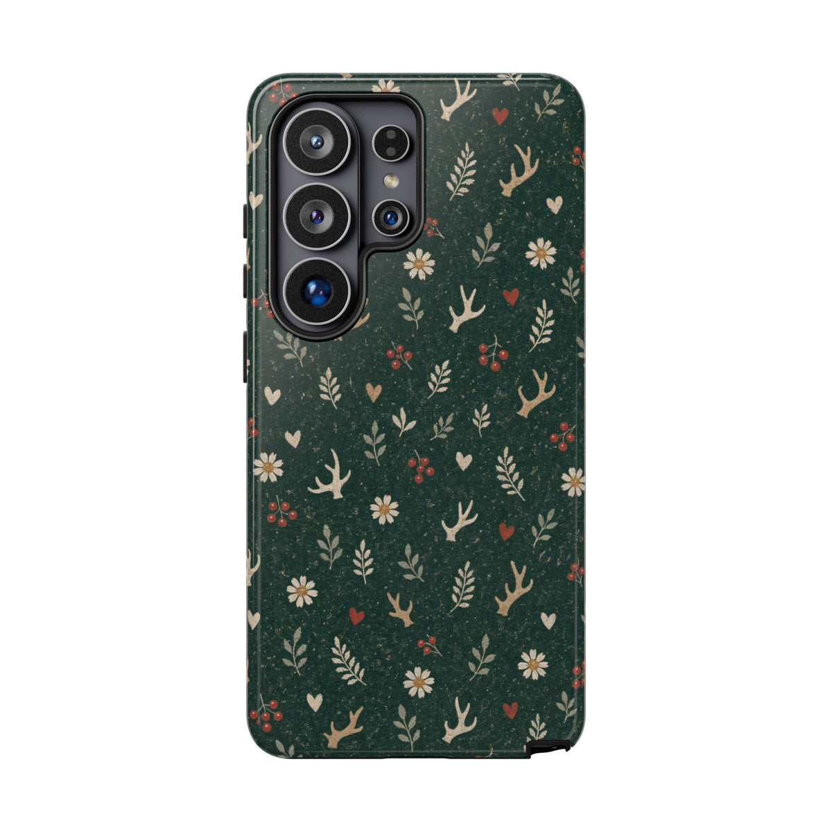 Antler Daisies Evergreen Tough Case