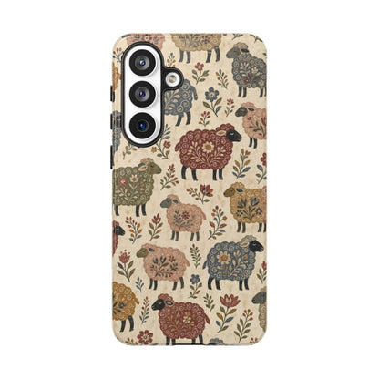 Folk Sheep Tough Case