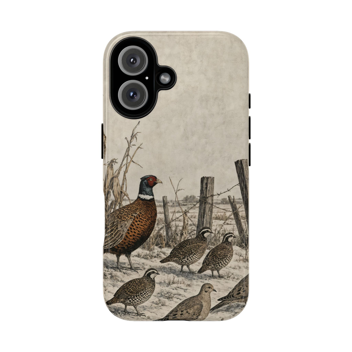 Winter Fencerow Tough Case