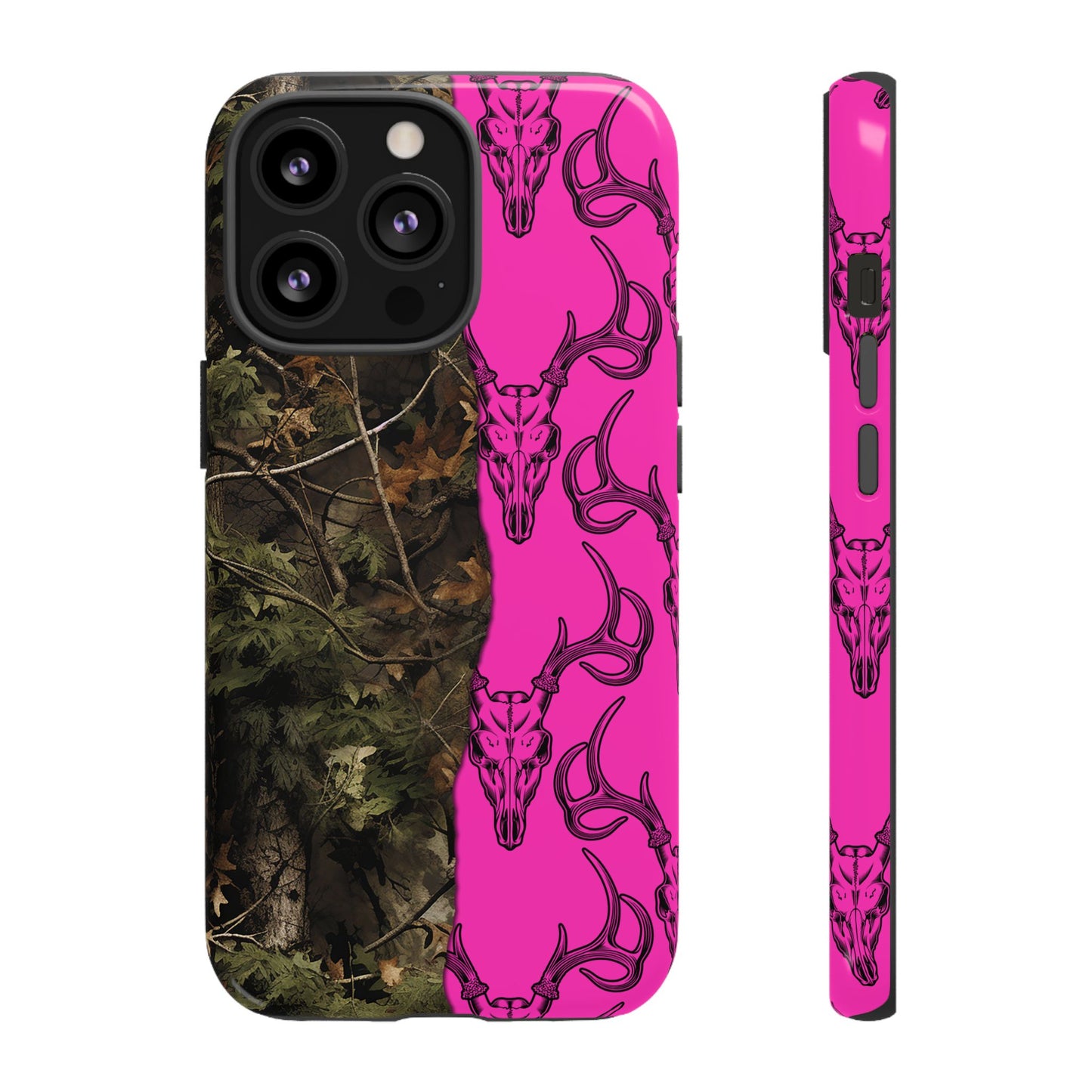 Camo Deer Skulls Pink Tough Case