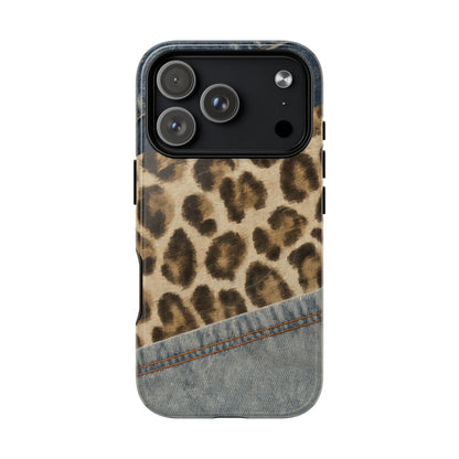 Leopard Stitch Magnetic Case