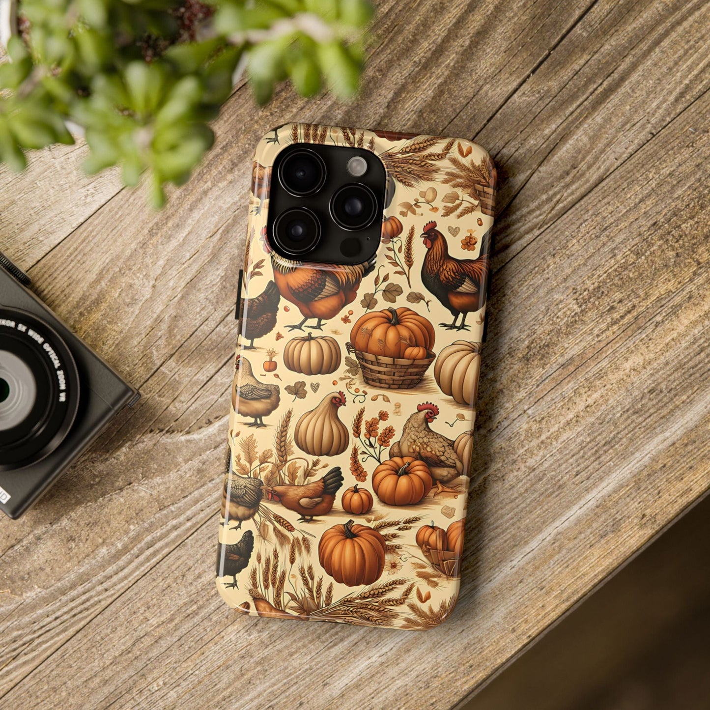 Fall Chickens Phone Case