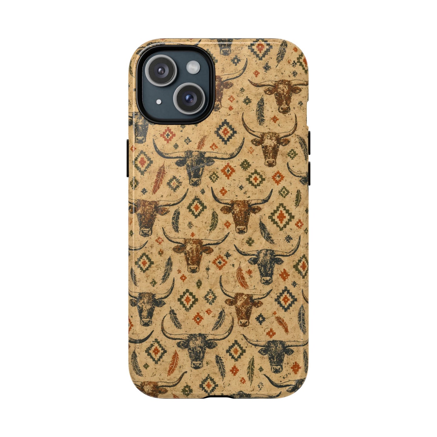 Longhorn Aztec Magnetic Case