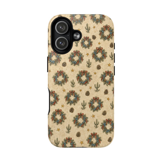 Pinon Chili Wreaths Magnetic Case
