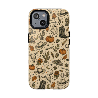 Halloween Western Doodles Magnetic Case