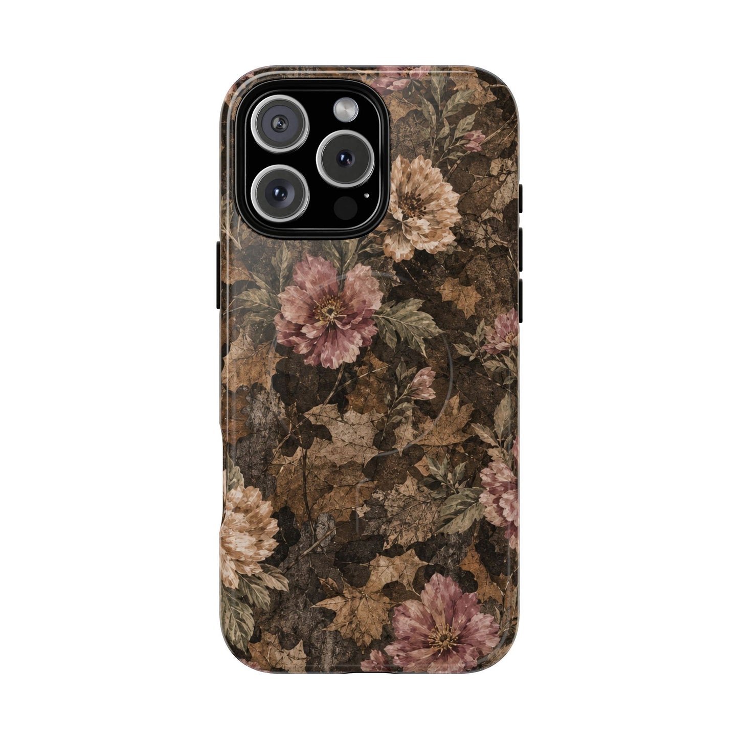 Camo Floral Magnetic Case