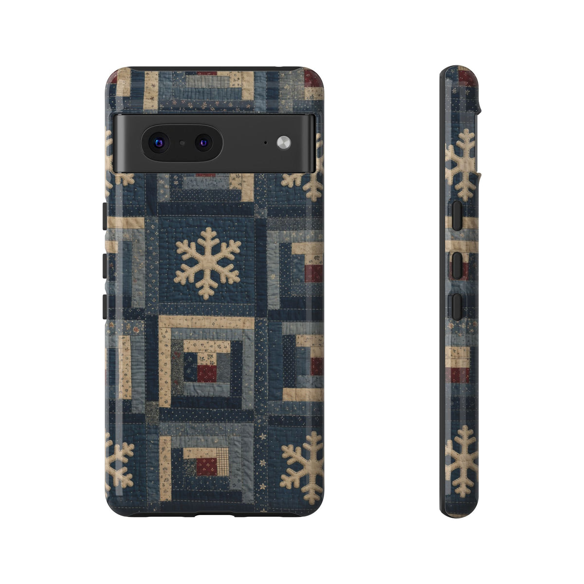 Snowflake Quilt Tough Case