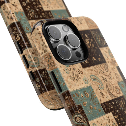 Chocolate Patchwork Tough Case