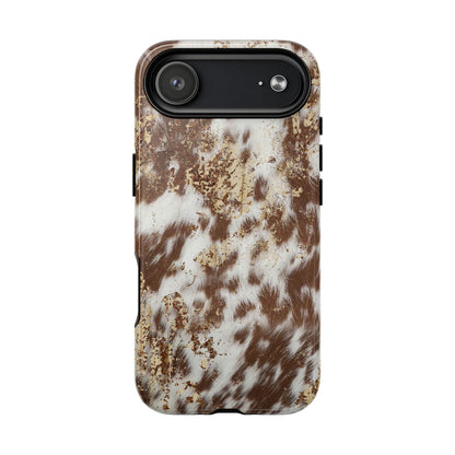 Aztec Cowhide Magnetic Case