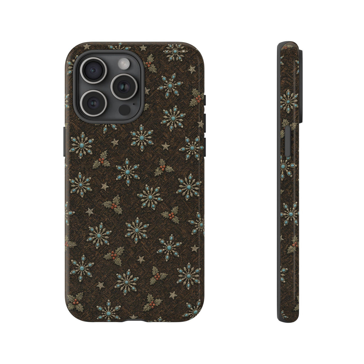 Squash Blossom Snowflakes Tough Case