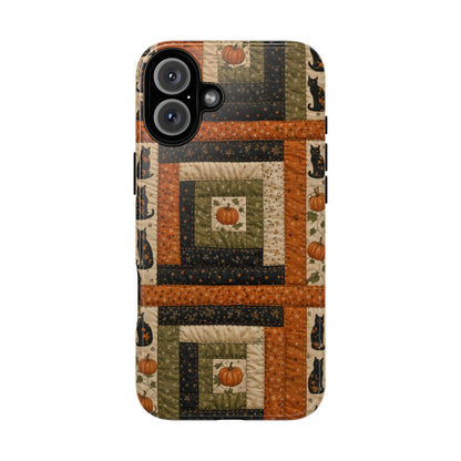 Halloween Quilt Tough Case