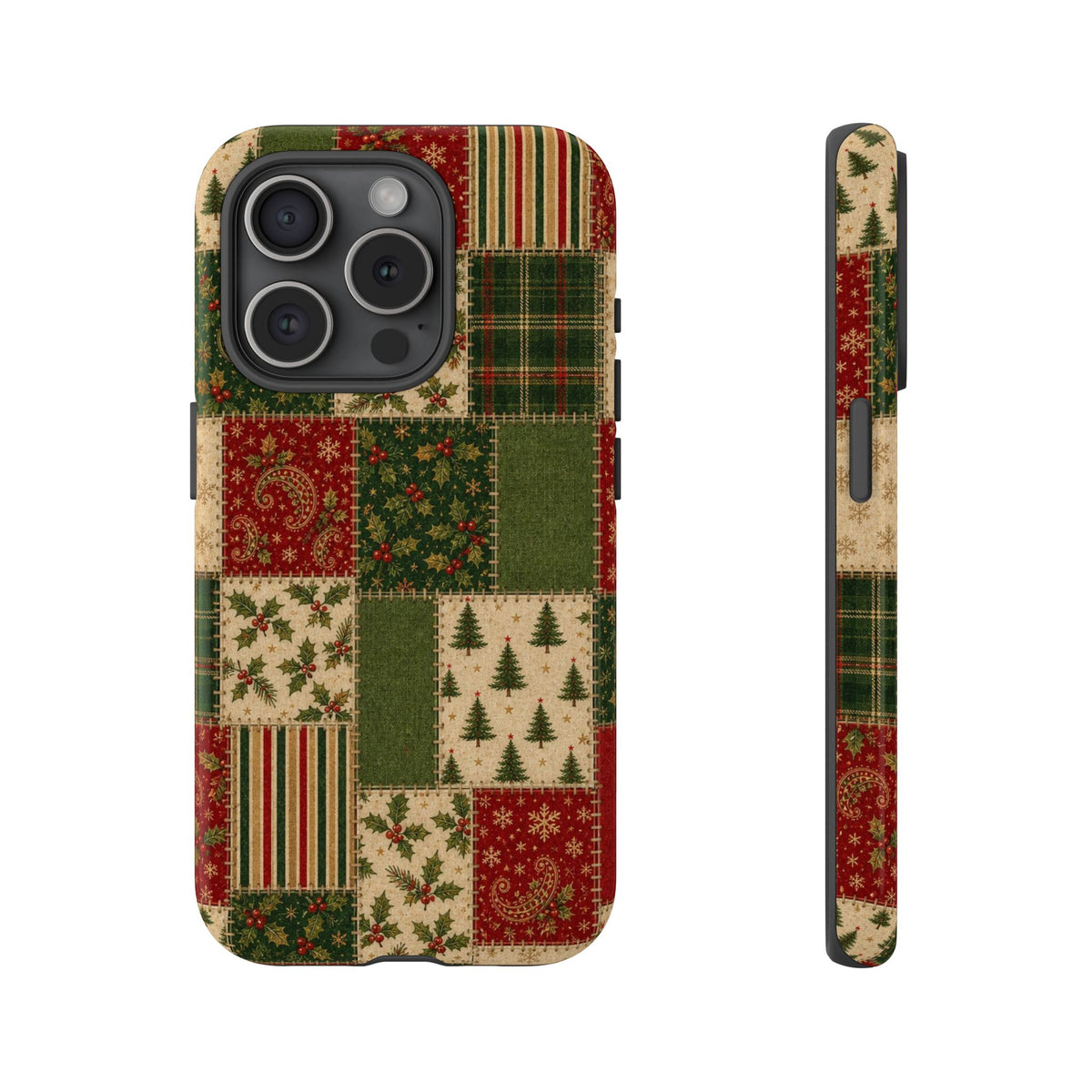 Holiday Patchwork Tough Case