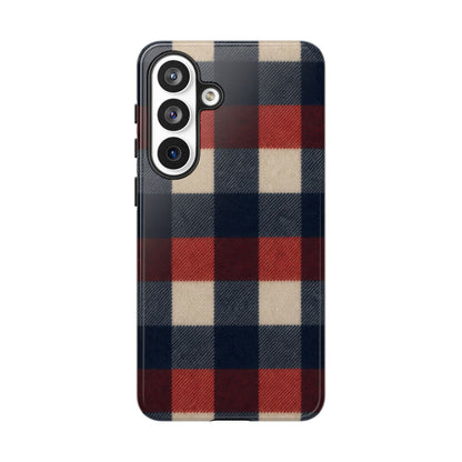 Patriotic Plaid Tough Case