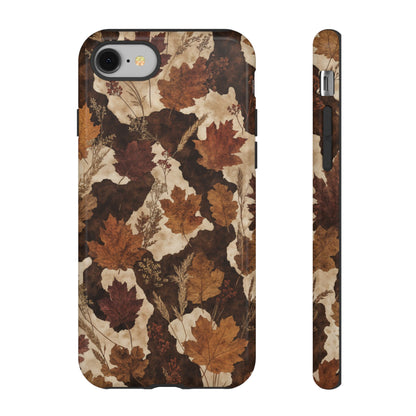 Autumn Cowhide Tough Case