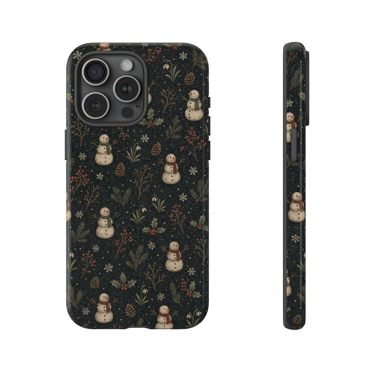 Midnight Snowmen Tough Case