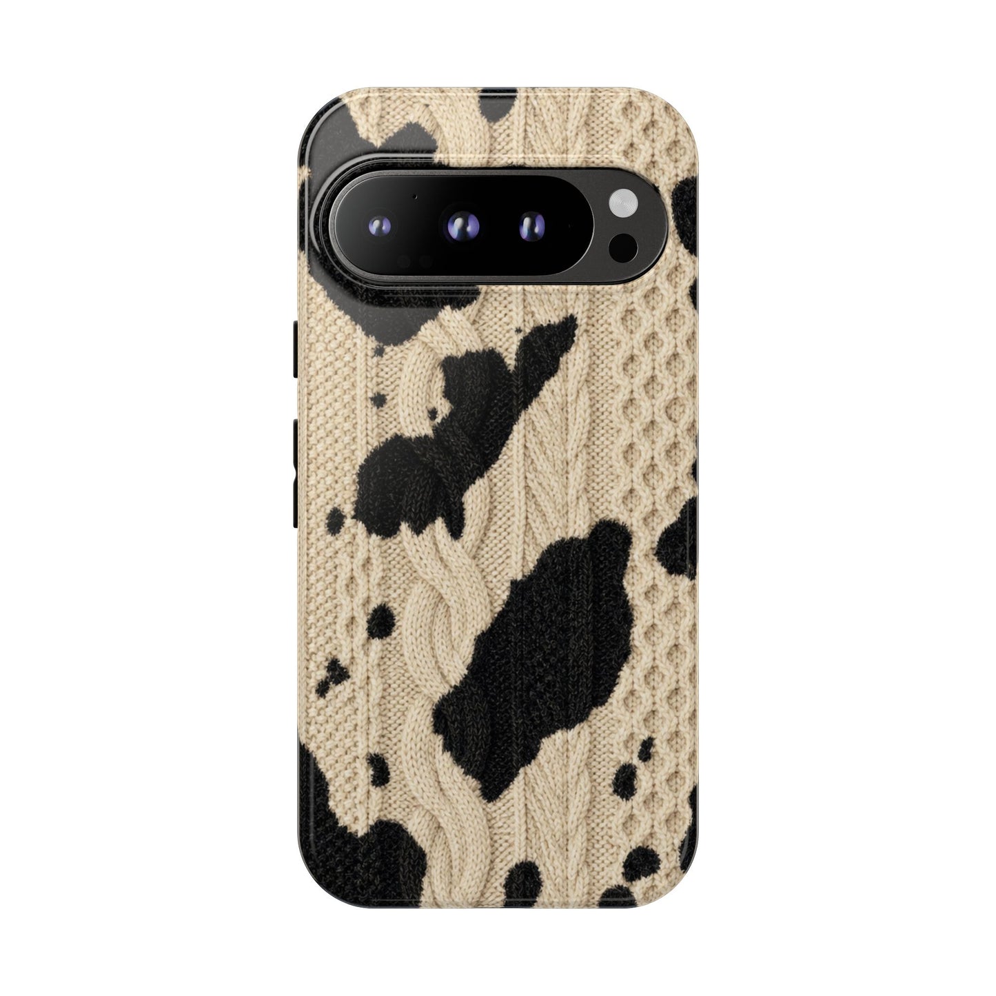 Cable Knit Cowhide Tough Case