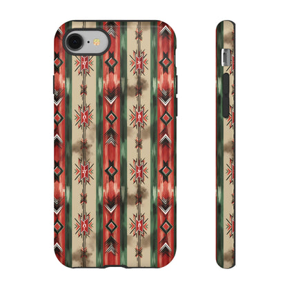 Christmas Aztec Stripes Tough Case