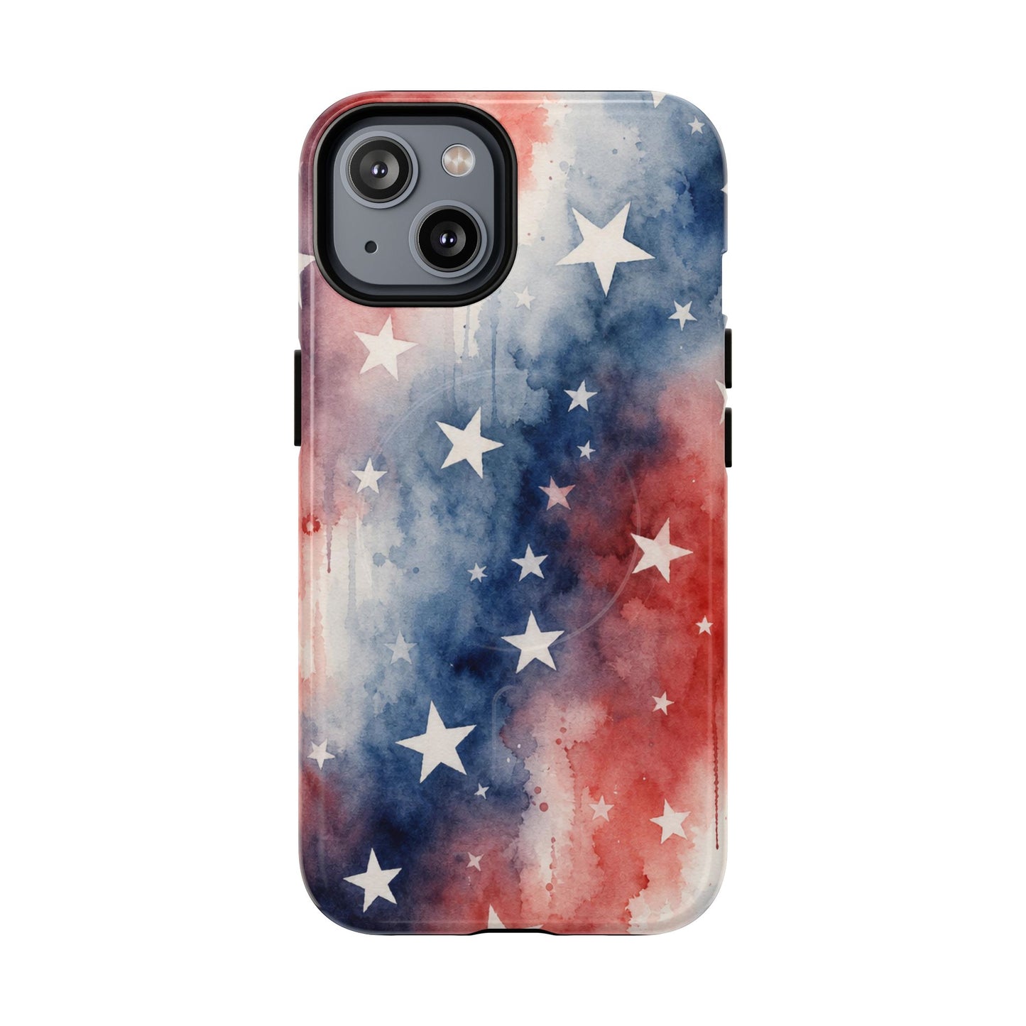 Patriotic Watercolor Magnetic Case