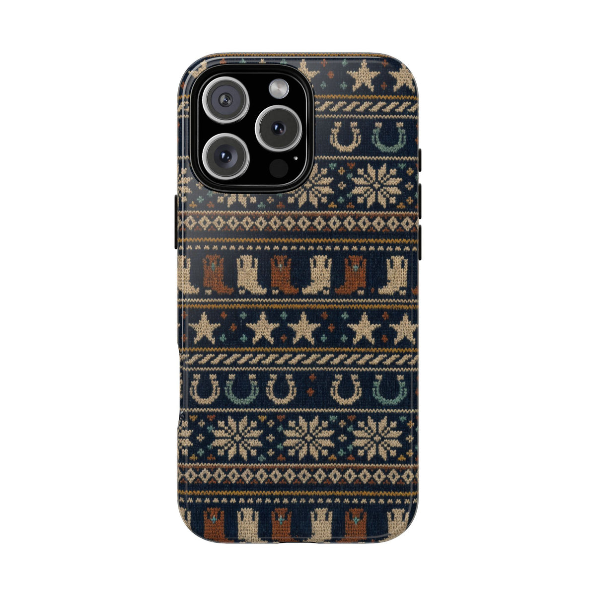 Fair Isle Boots Tough Case