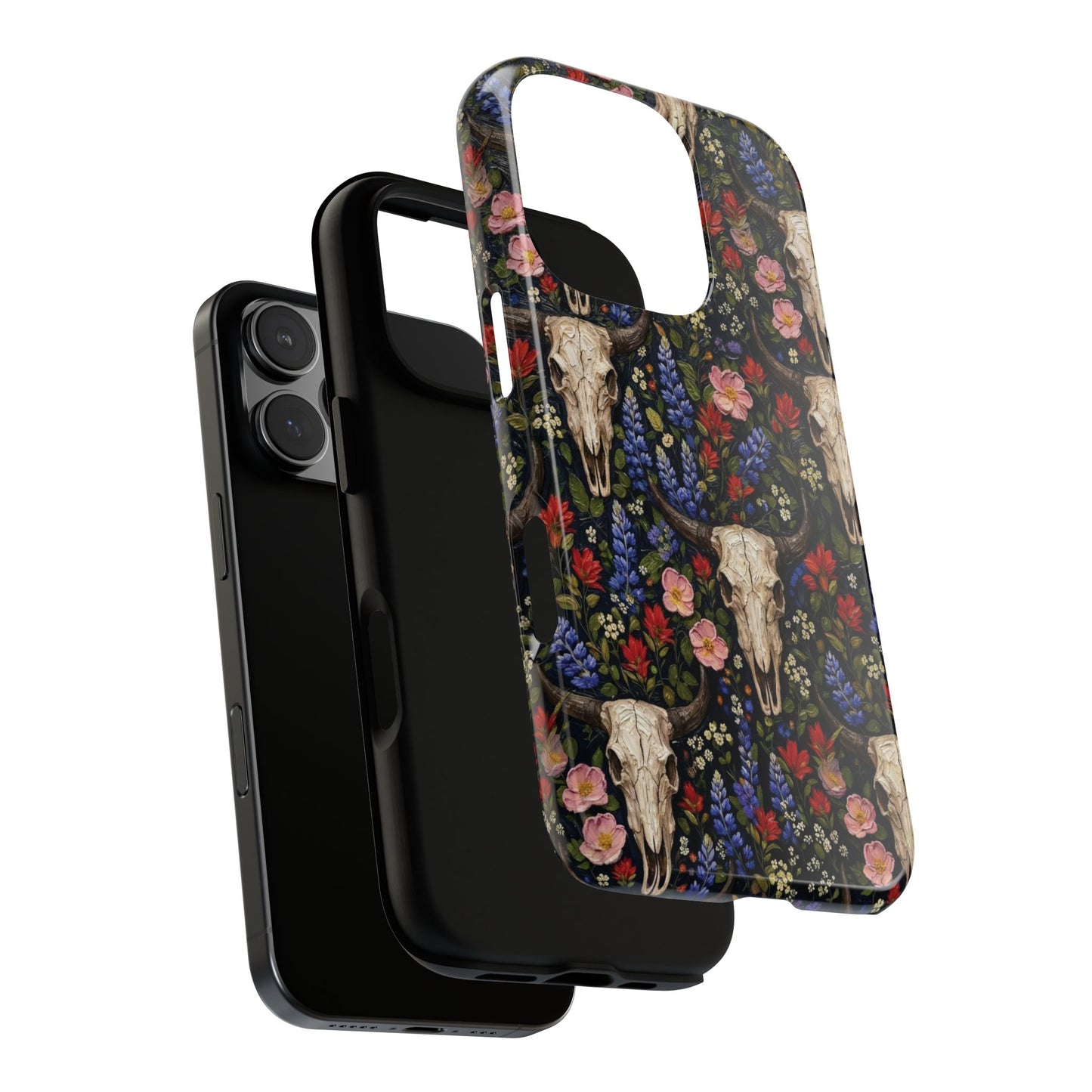 Floral Skull Tough Case