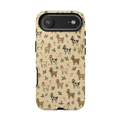 Santa Goats Tough Case