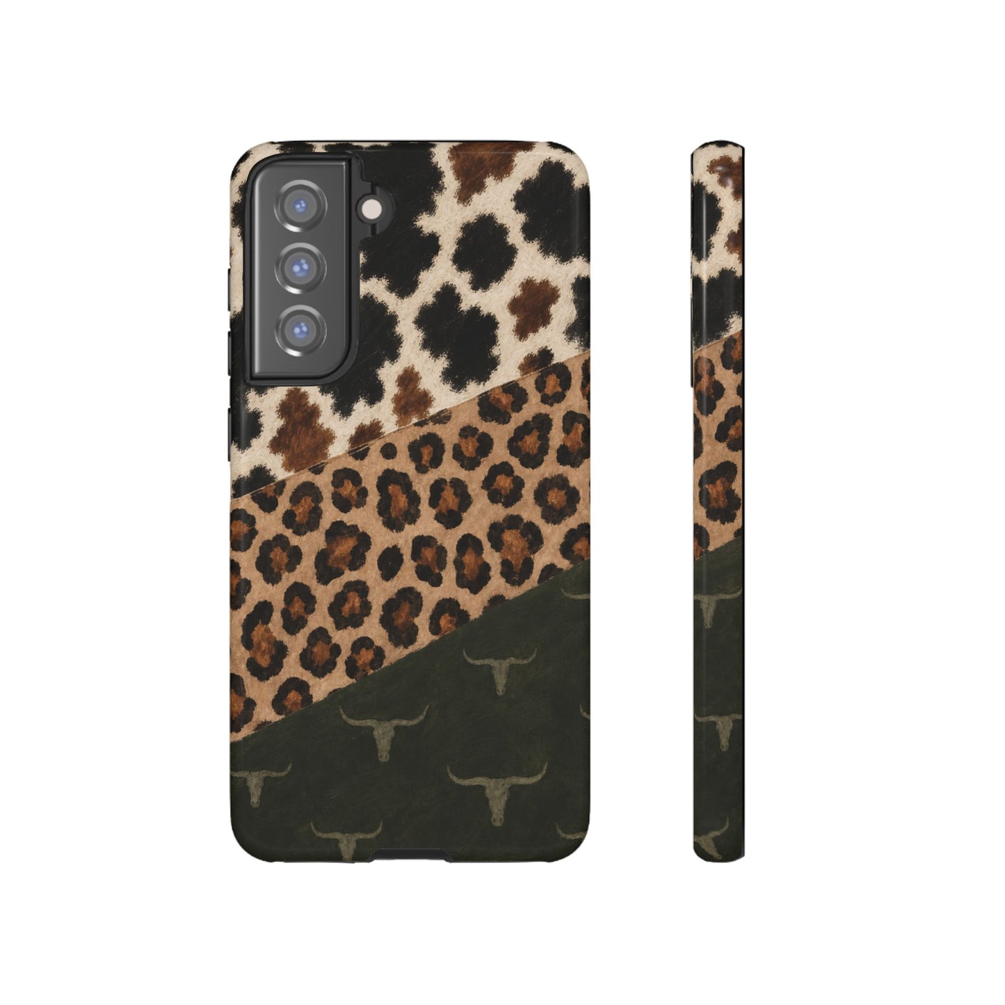 Leopard Longhorn Tough Case