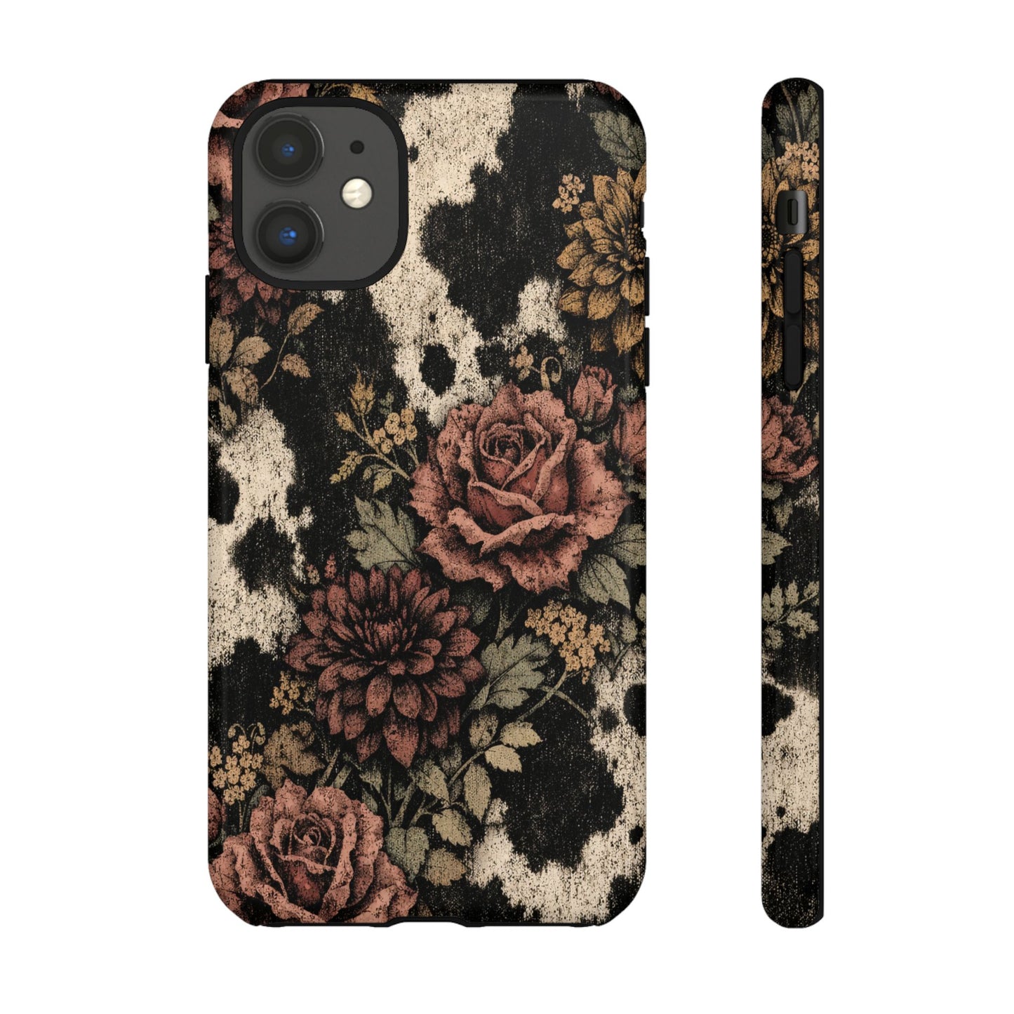 Cowhide Bloom Tough Case