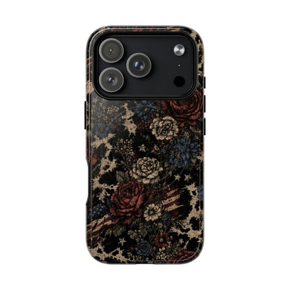 USA Cowhide Bloom Magnetic Case