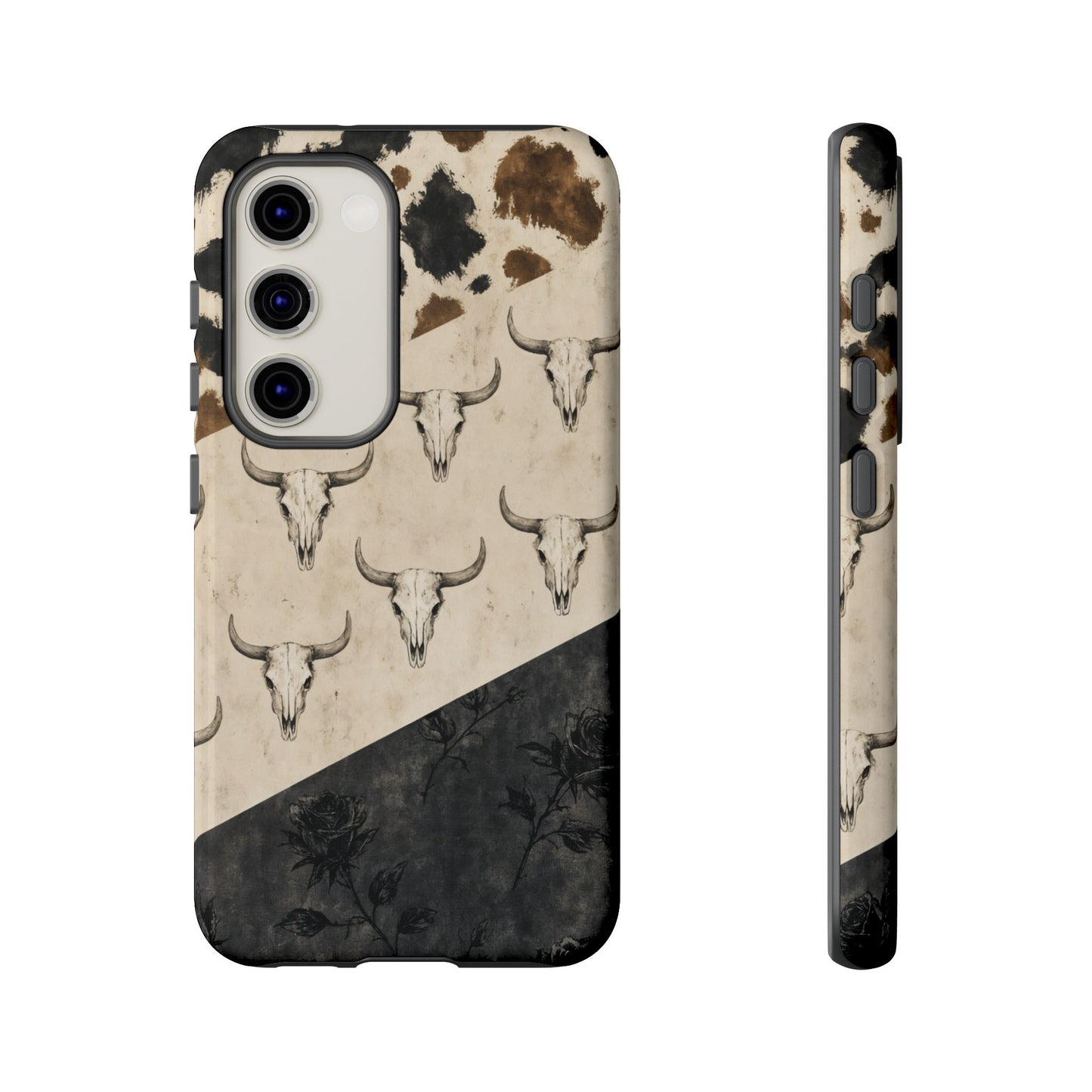 Bull Skull Rose Tough Case