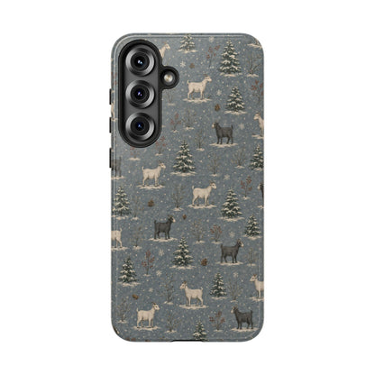 Snowy Goats Tough Case