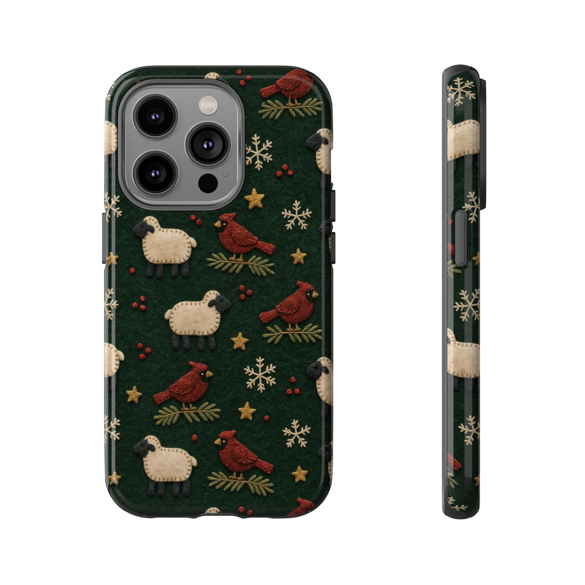 Felt Sheep Cardinals Tough Case