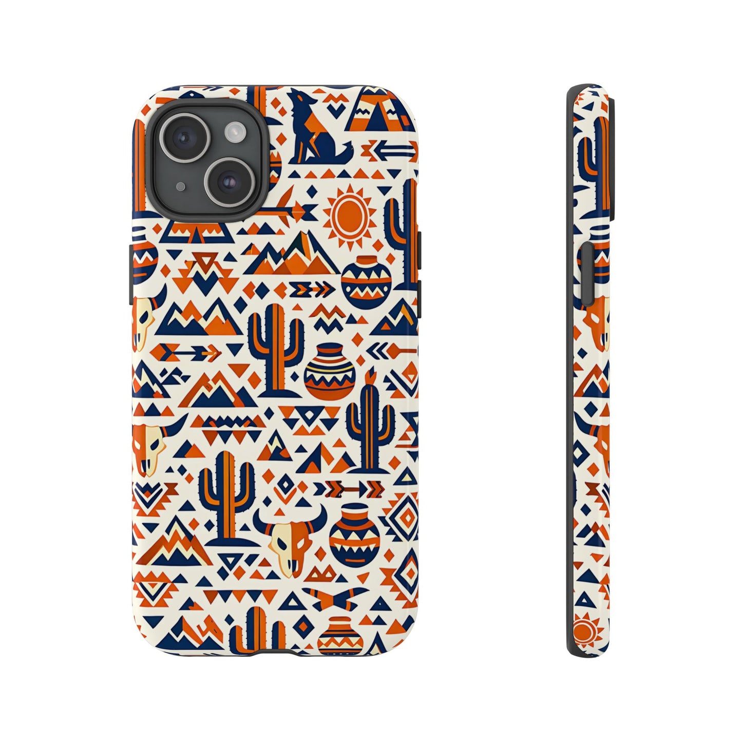 Southwest Tribal Orange Tough Case