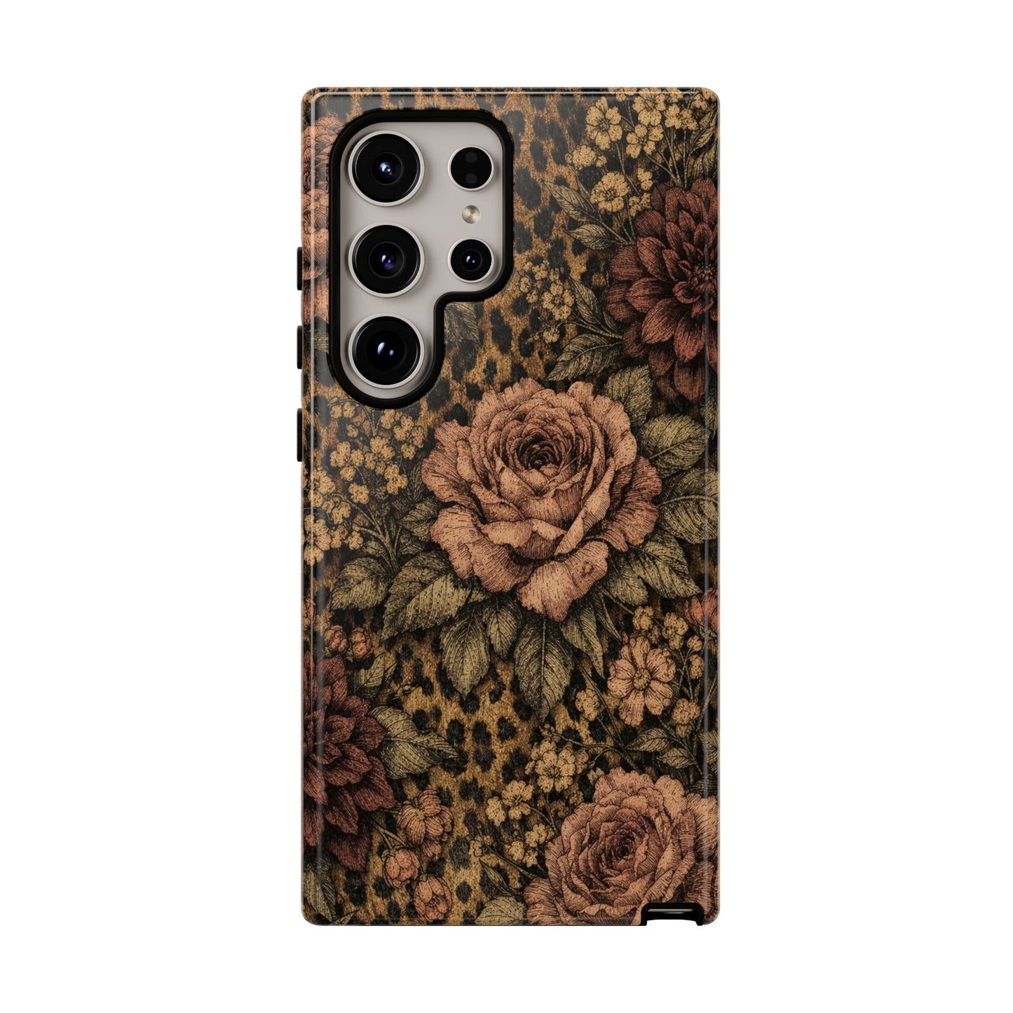 Leopard Bloom Tough Case