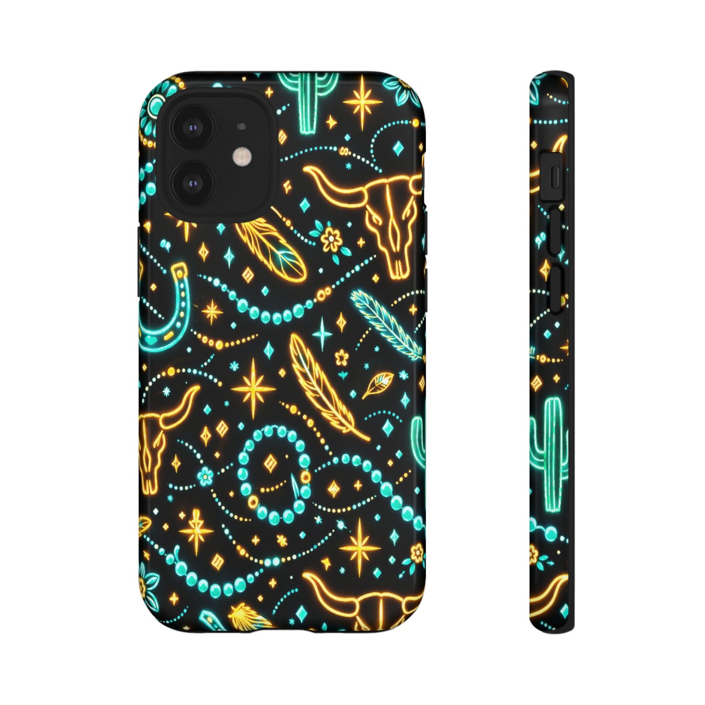 Neon Turquoise Tough Case