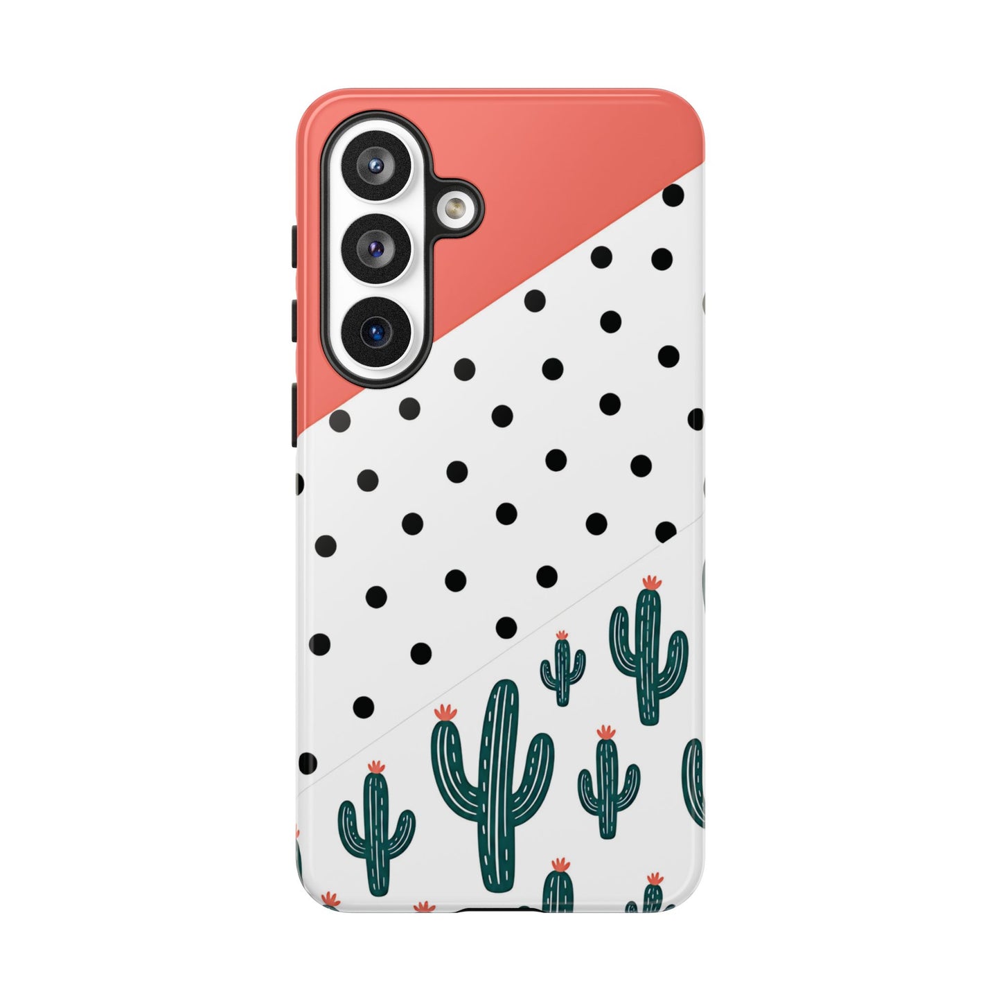 Polka Dot Cactus Tough Case