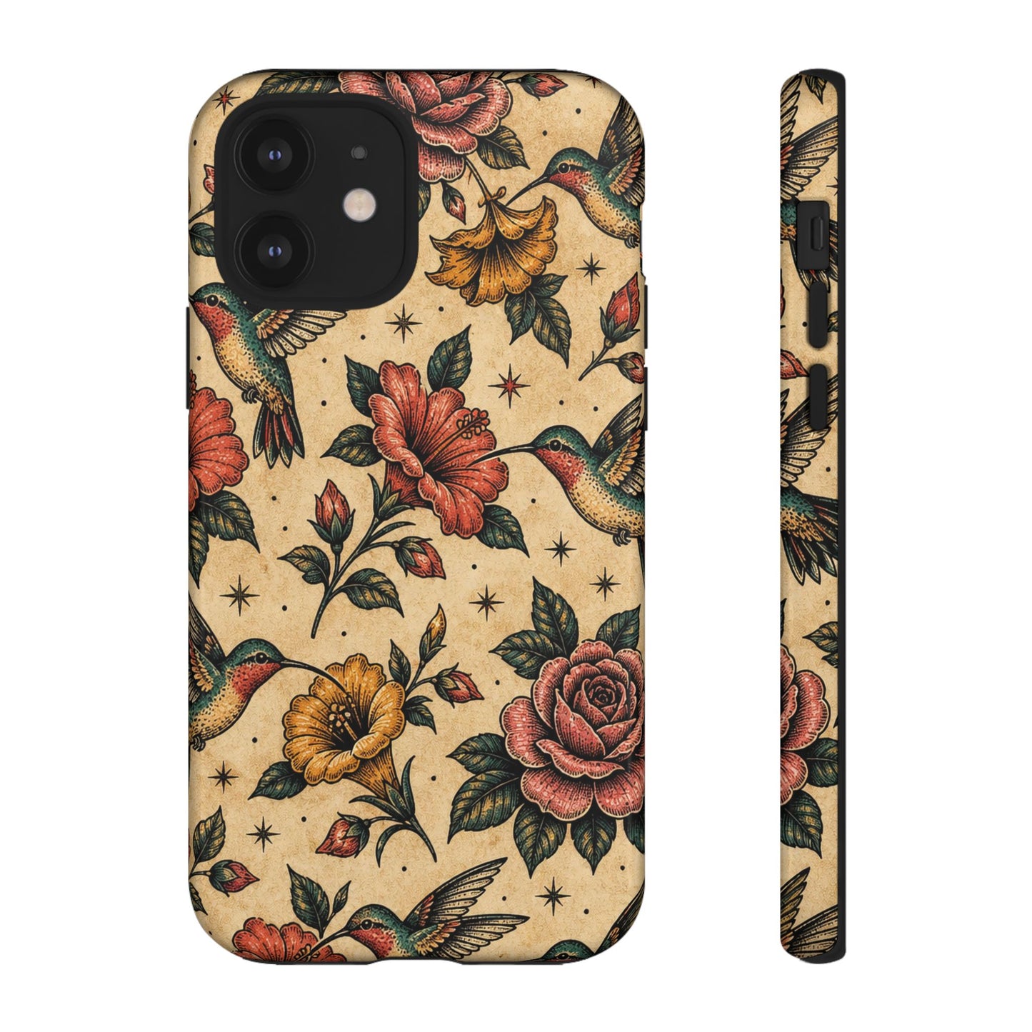 Hummingbird Rose Tough Case