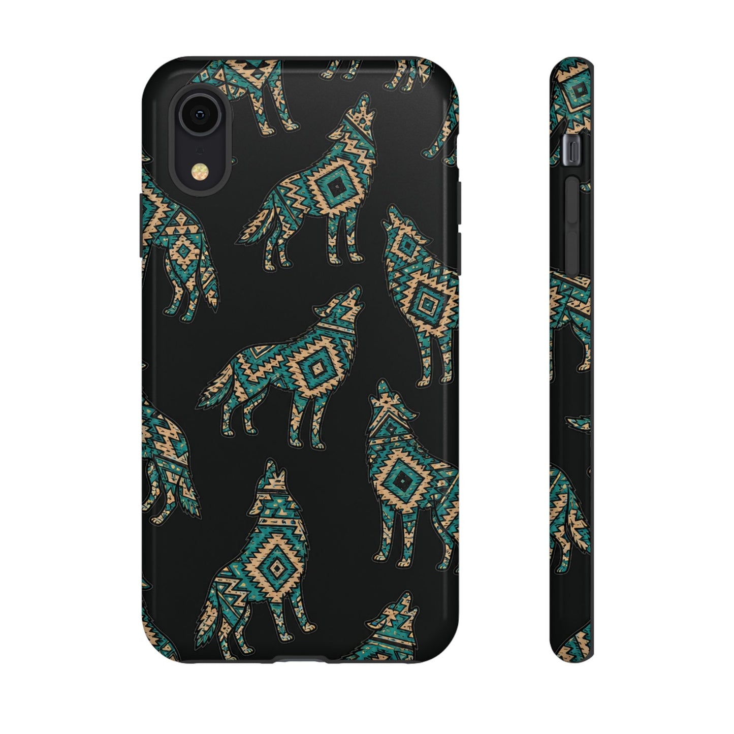 Turquoise Wolf Tough Case