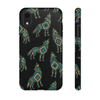 Turquoise Wolf Tough Case
