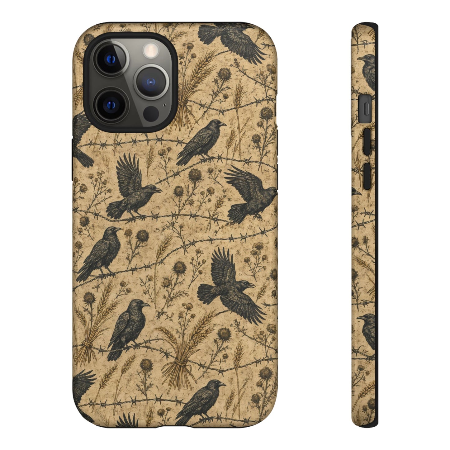 Crow Wheat Barbwire Tough Case