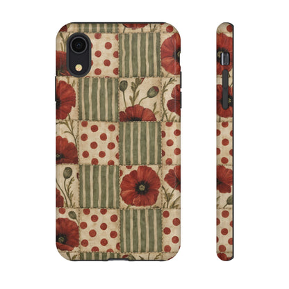 Poppy Patchwork Tough Case