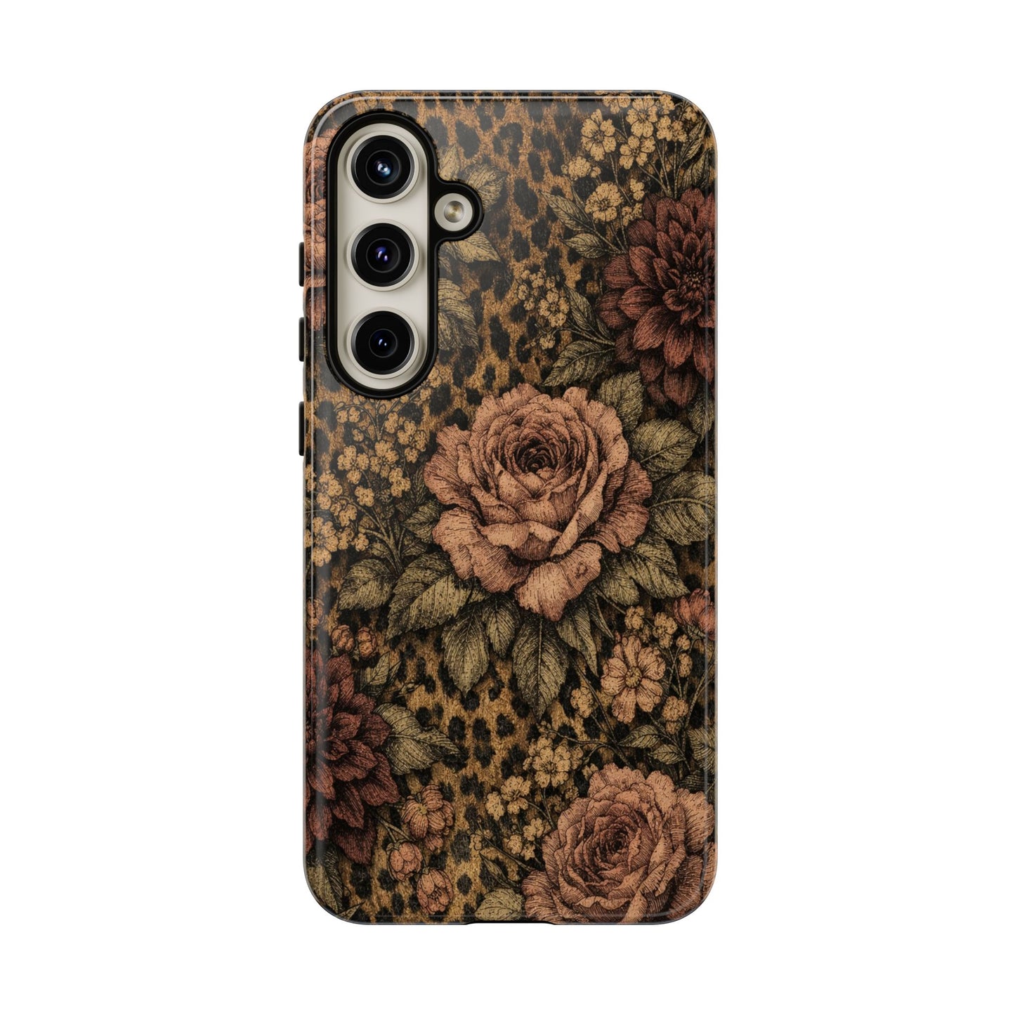 Leopard Bloom Tough Case