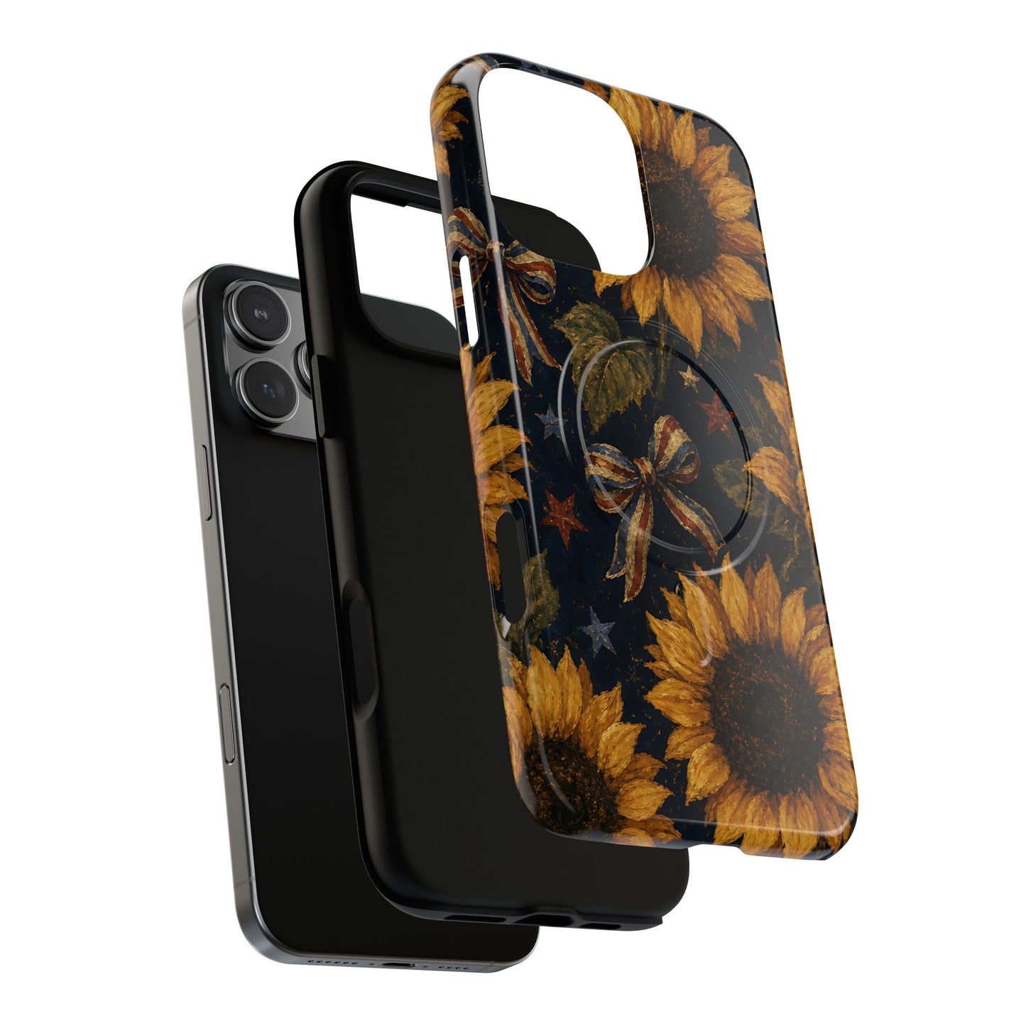 USA Sunflower Magnetic Case