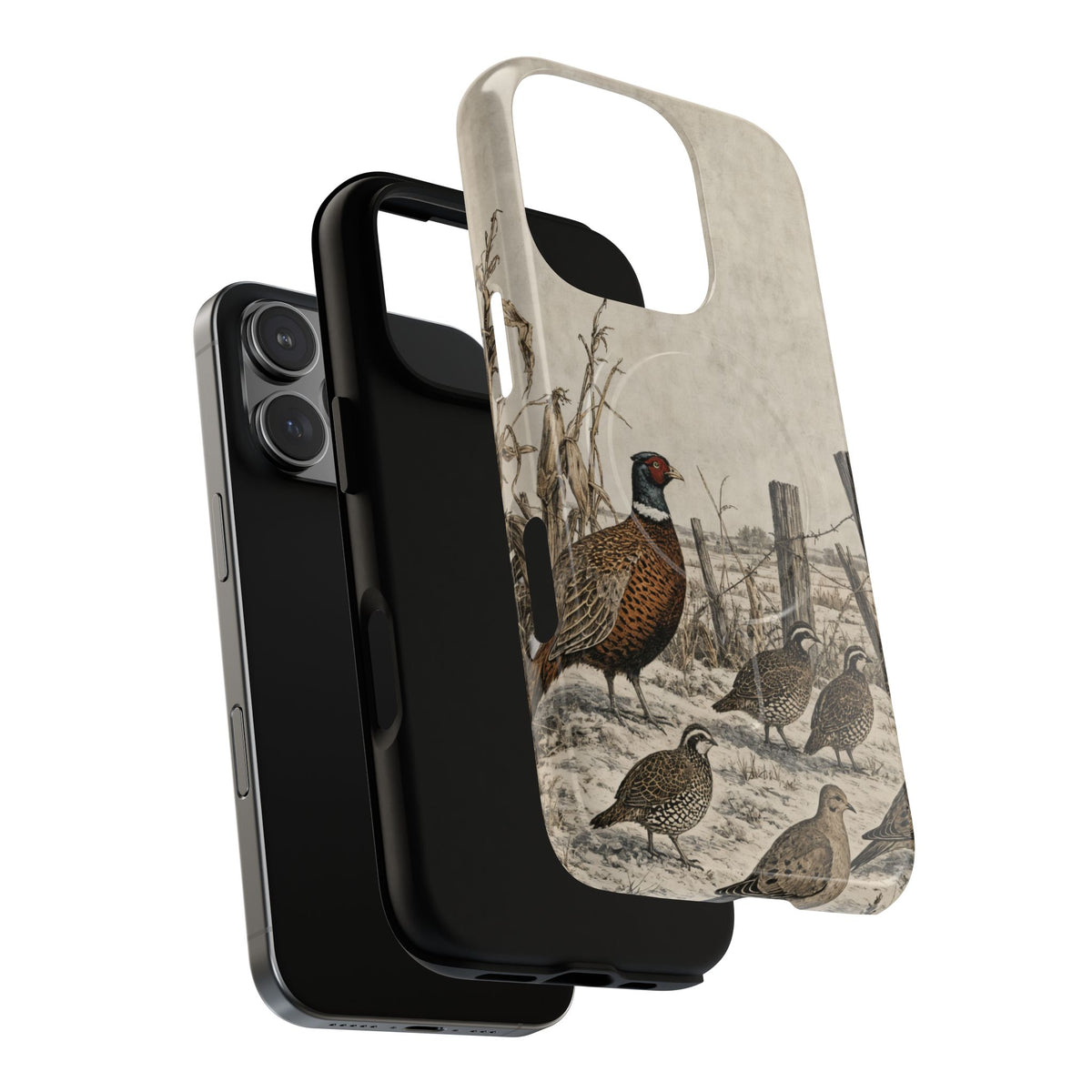 Winter Fencerow Magnetic Case