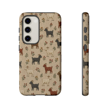 Stitched Goats Tough Case