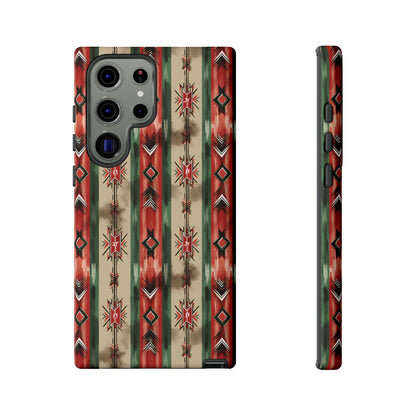 Christmas Aztec Stripes Tough Case