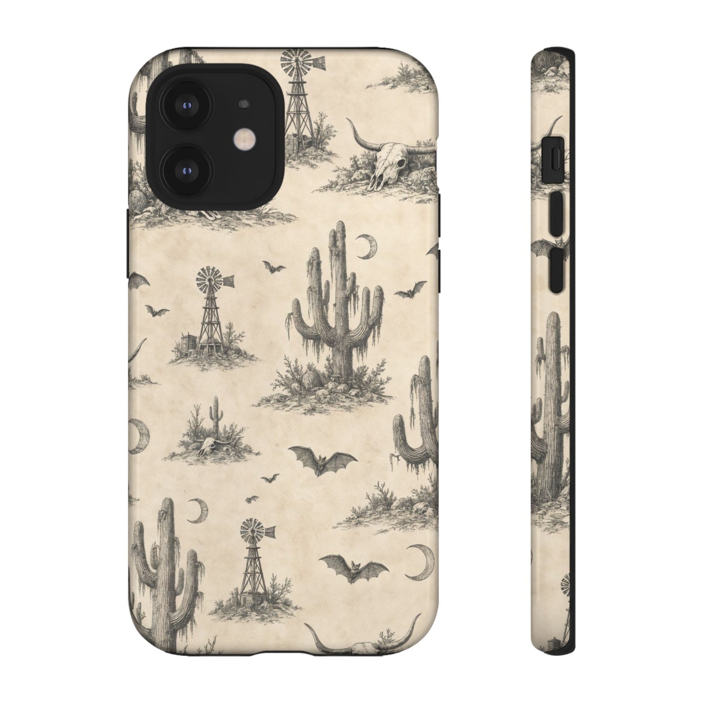 Spooky Desert Toile Tough Case