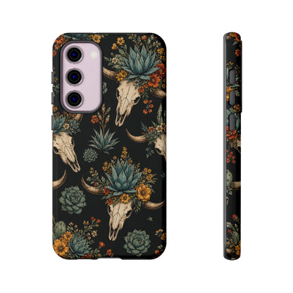 Desert Bloom Skull Tough Case
