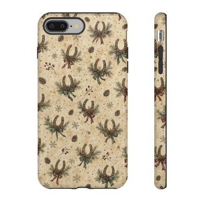 Christmas Horseshoes Tough Case