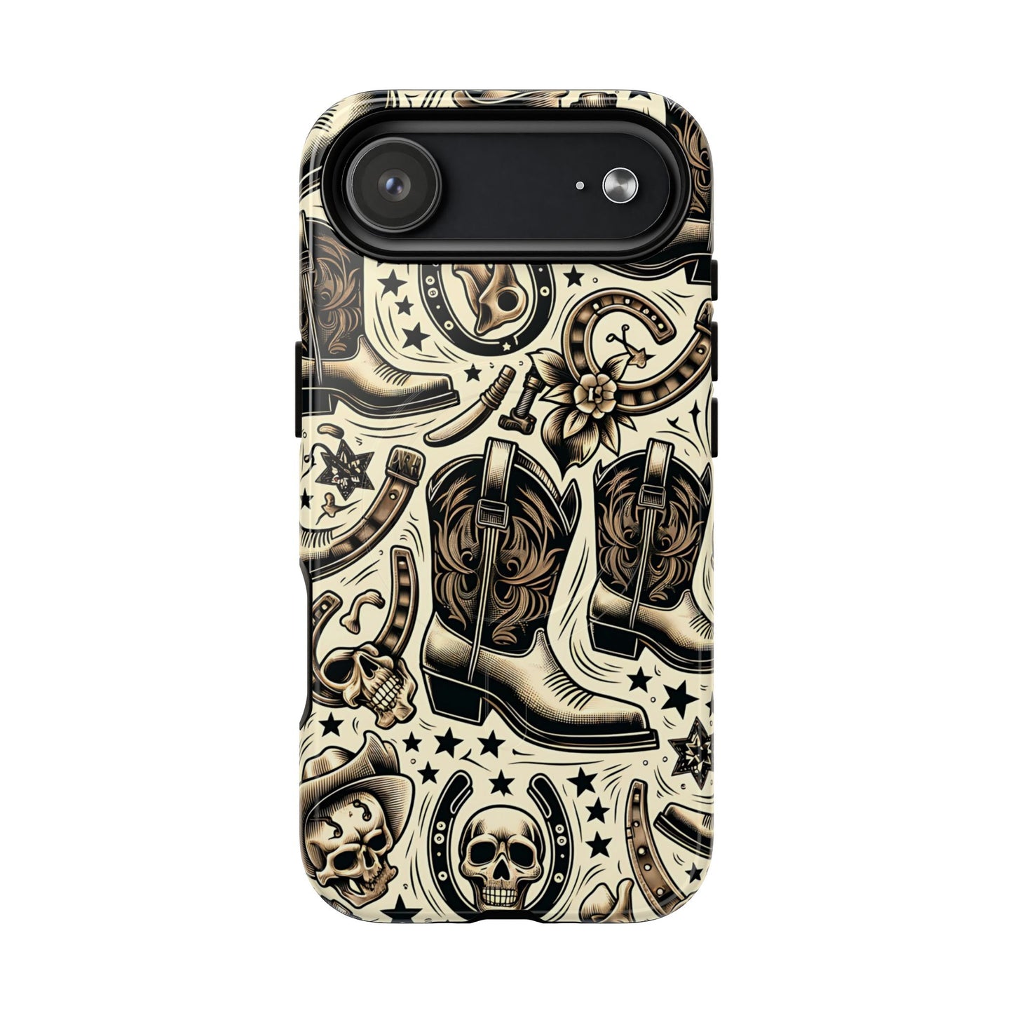 Skulls Boots Horseshoes Magnetic Case
