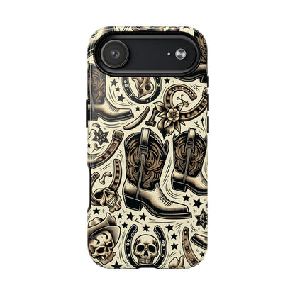 Skulls Boots Horseshoes Magnetic Case